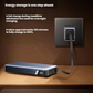 UGREEN 165W Power Bank, 25000mAh with 2 Built-in USB C Cables