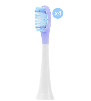 Four Philips Sonicare G3 Gum Care replacement toothbrush heads