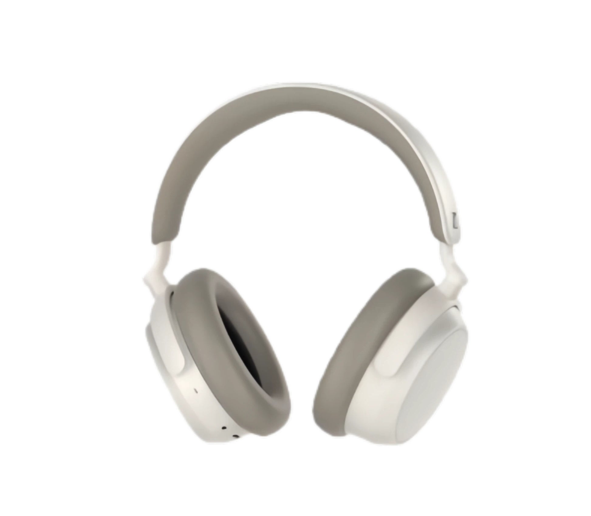 Sennheiser Accentum Plus adaptive noise cancelling wireless over-ear headphones in navy blue with cream earpads and Sennheiser logo