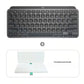 Logitech MX Keys Mini graphite wireless illuminated keyboard with free tablet stand included bundle