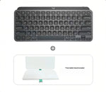 Logitech MX Keys Mini graphite wireless illuminated keyboard with free tablet stand included bundle
