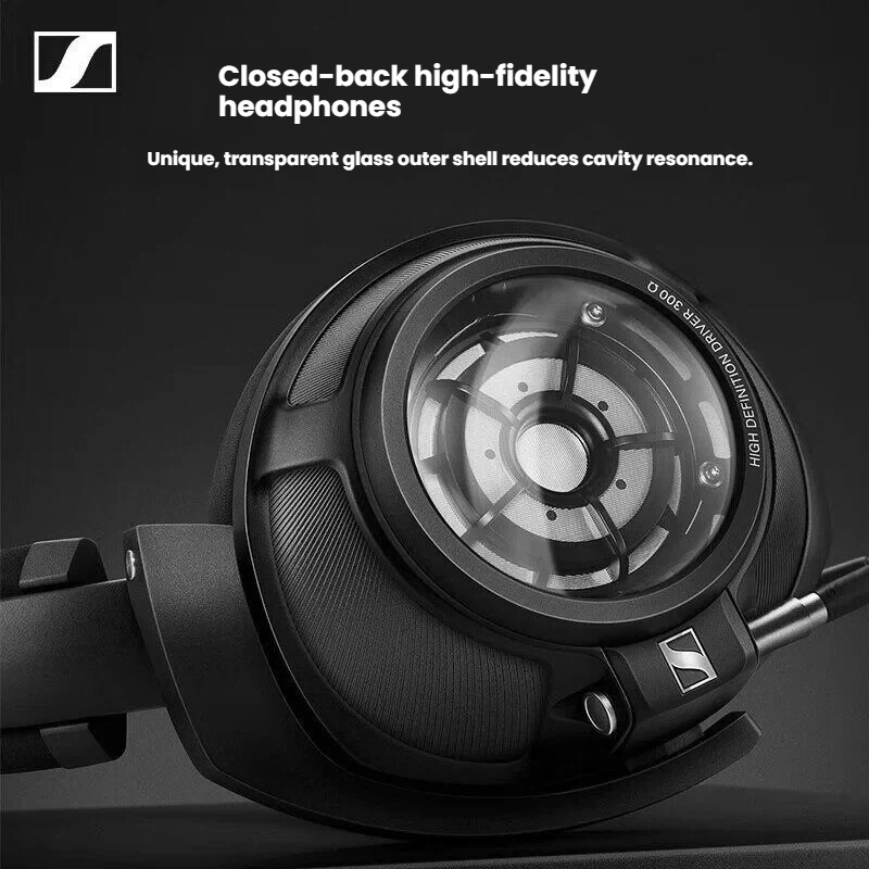 Sennheiser HD 820 custom 56mm Ring Radiator transducer detail