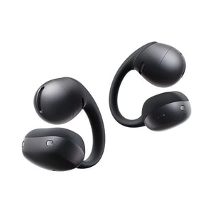 Black Shokz OpenDots Air clip-on open-ear earbuds