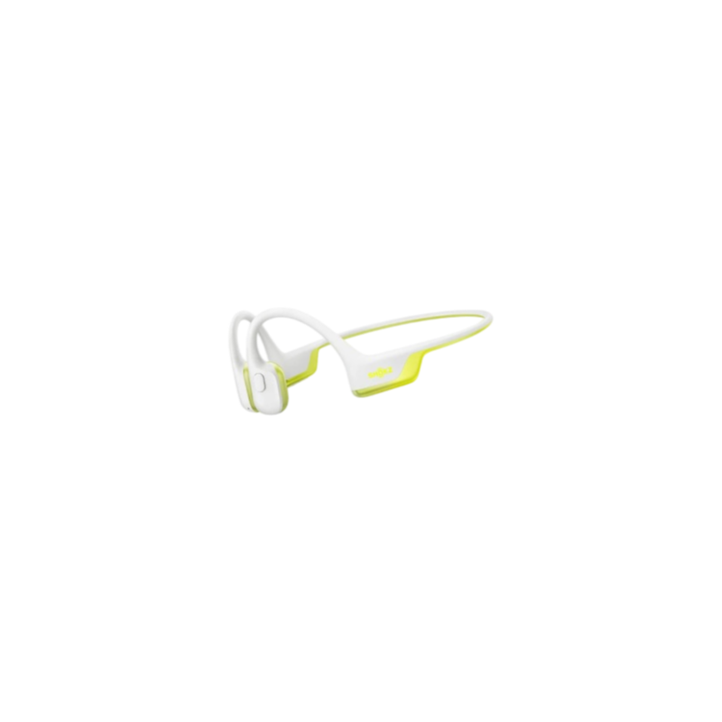 Green Shokz OpenRun Air 2 bone conduction headphones