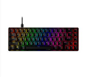 HyperX Alloy Origins 65 compact mechanical gaming keyboard with RGB lighting