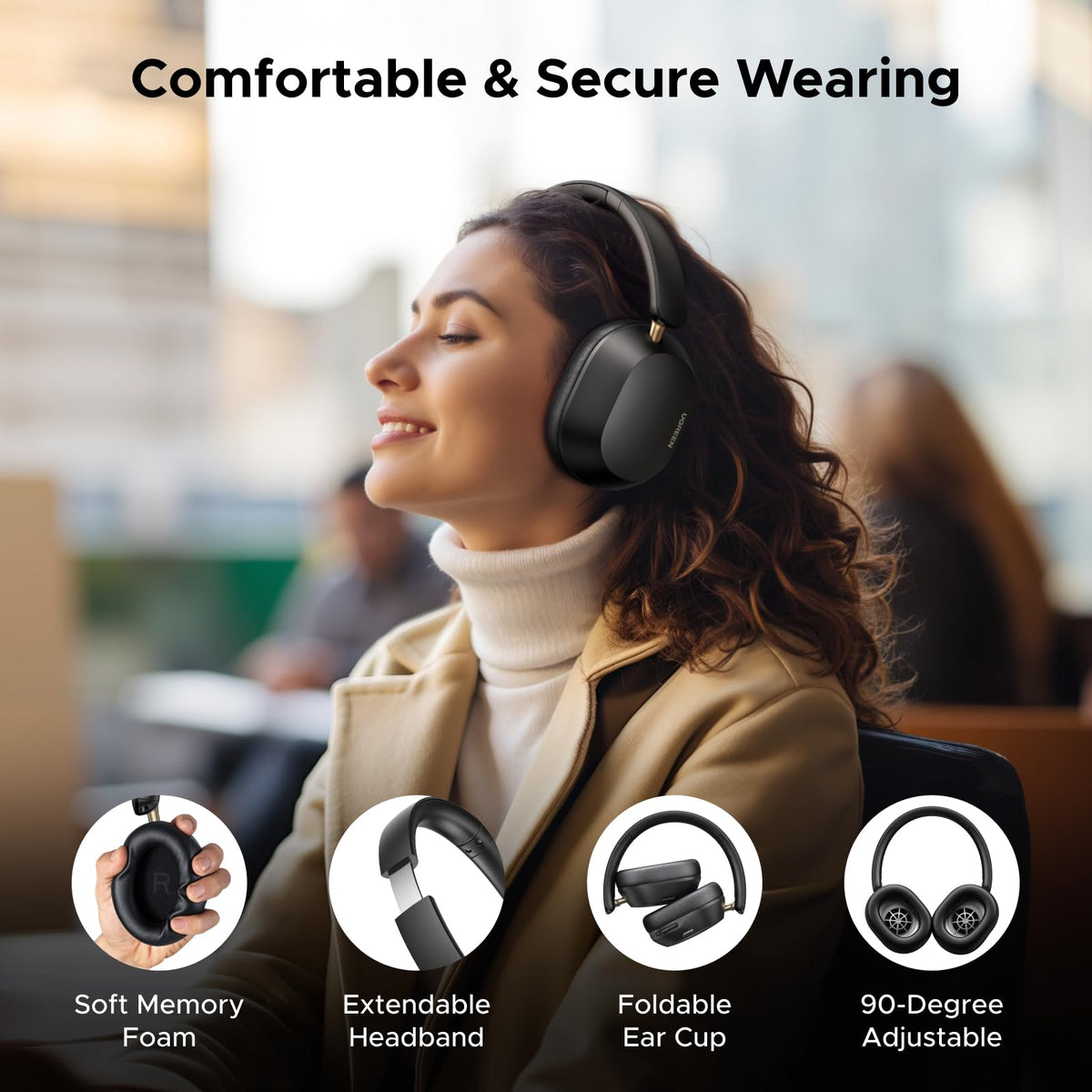 UGREEN HiTune Max5c app EQ and listening controls