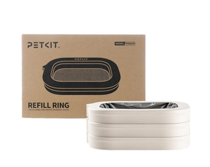 PETKIT PUROBOT Ultra refill ring three-pack and product view