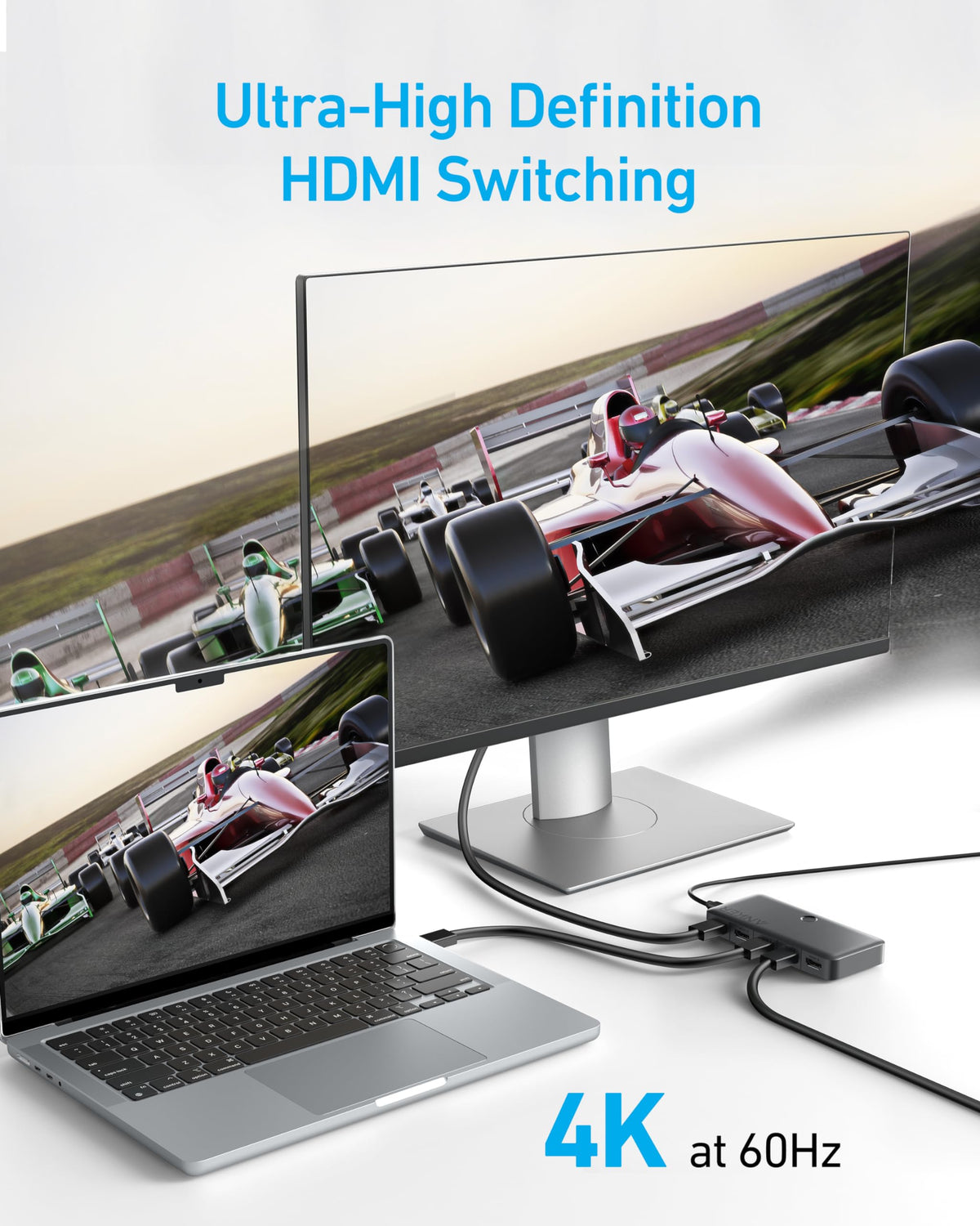 Anker A83H2 HDMI switch HDR and audio support