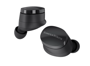 Bowers and Wilkins Pi6 earbuds shown in blue colour variant