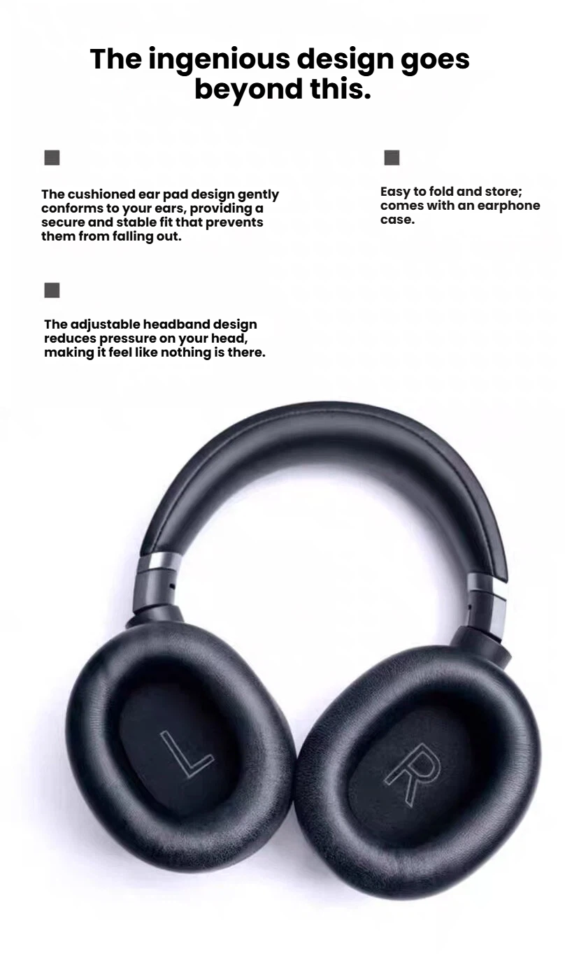 Technics EAH-A800 8-microphone beamforming call system feature illustration