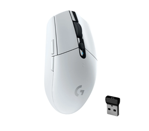 Logitech G305 LIGHTSPEED wireless gaming mouse in white