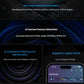 Collage showcasing multi-target tracking, AI fall/sleep/sit/stand detection, interference filtering, and the Apple Home app interface for seamless automation.