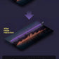 An infographic illustrating the effectiveness of Bose's noise cancellation, showing a sound wave before and after noise reduction. It also displays the three available listening modes: Closure, Quiet, and Transparent.