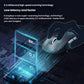 Illustration highlighting the Cherry Xtrfy M68 WL’s ultra-low latency technology. With a click response time of approximately 0.3 milliseconds and an 8KHz polling rate, this wireless gaming mouse ensures near-instantaneous input feedback, delivering faster and more responsive control than wired alternatives.
