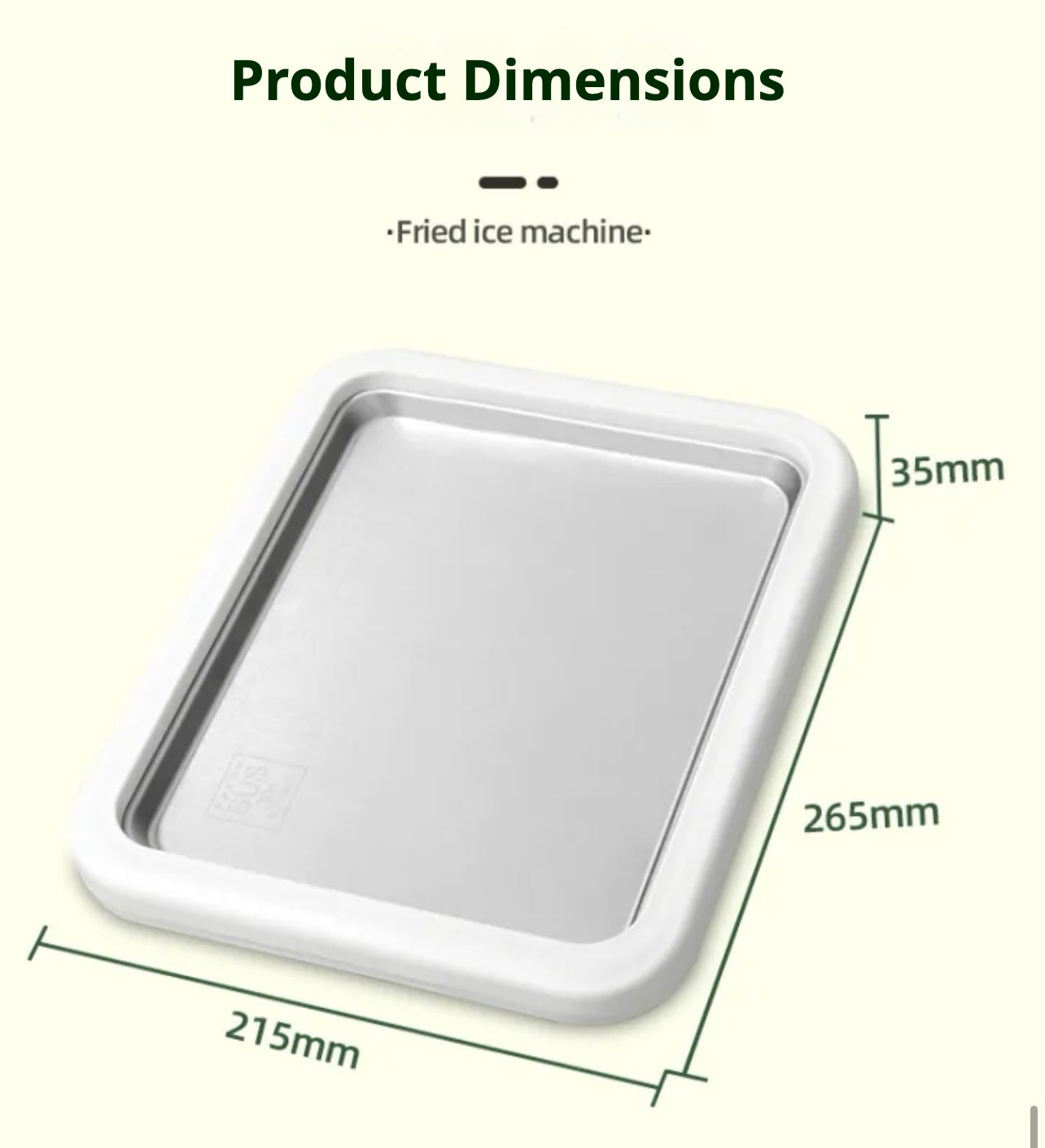 Home Ice Cream Maker dimensions 
