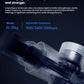X-ray exploded view of Hypervolt Plus motor, revealing 25-35 kg stall force and 1800-3200 rpm adjustable frequency.