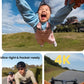  A feature collage of the Insta360 Go Ultra demonstrating its key benefits: capturing hands-free, first-person POV shots; being ultra-light and pocket-ready; and shooting in high-quality 4K resolution.