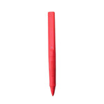Front view of the red LAMY Safari Note+ digital pen showcasing its minimalist design, pressure-sensitive tip, and power indicator light. Built for smooth writing and drawing on iPad with full compatibility and long battery life.
