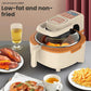 The Liren KZ-D5007 5L air fryer showcasing its large glass viewing window, allowing users to monitor food as it cooks for perfect, low-fat results every time.
