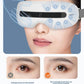 Comparison image showing how the OSIM Lite Eye Massager avoids pressure on the eyeballs. Unlike traditional airbag designs, it massages around the eye sockets safely and comfortably, preventing discomfort during use.