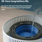  Philips 5000 Series humidifier with 4.5L water tank, easy-fill design for up to 38 hours of continuous use without refilling
