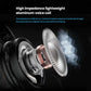 Detailed view of Sennheiser HD 660 S2 internal driver with high-impedance lightweight aluminum voice coil (300 ohms), enabling clearer impulse response and reduced distortion.