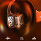 Internal view of Shokz OpenRun Pro 2 drivers showcasing bright high frequencies, deeper bass extension, and dynamic audio performance