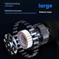 3D exploded view of Theragun Elite G5’s QuietForce motor showcasing advanced noise-reduction engineering.