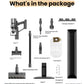 An organized layout of everything in the Dreame Z10 Station package. This includes the main host, green light soft velvet brush, electric mite removal brush, extension rod, dust collection station, dust bags, and all other included nozzles and brackets.