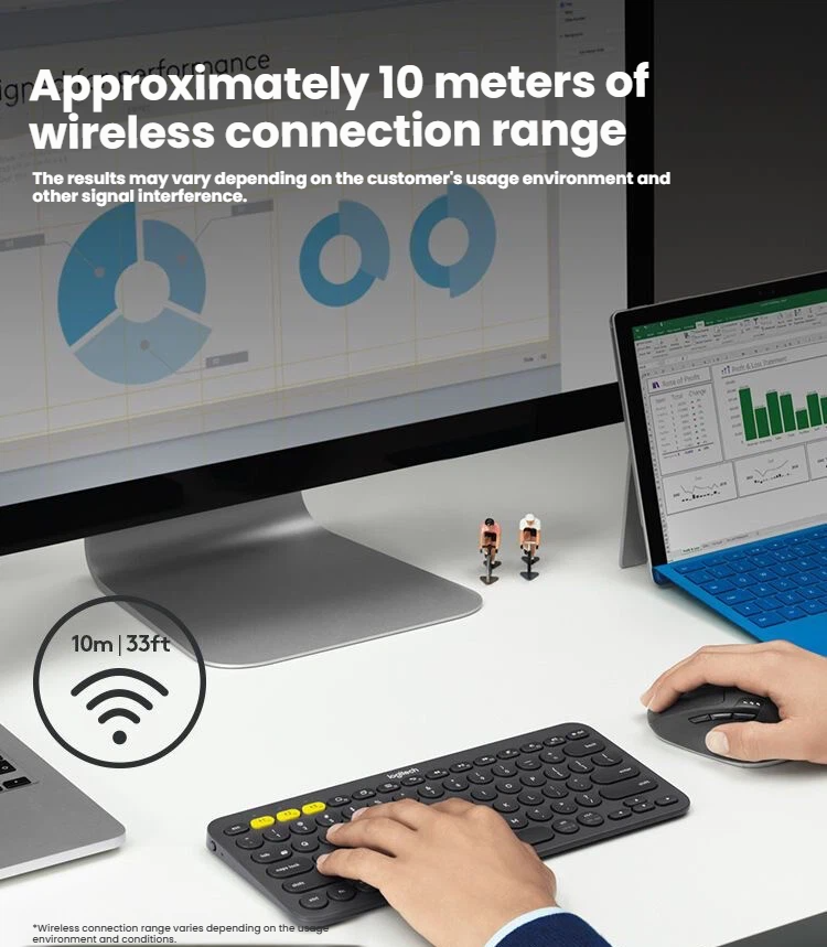Logitech M720 Triathlon Bluetooth and Unifying connectivity