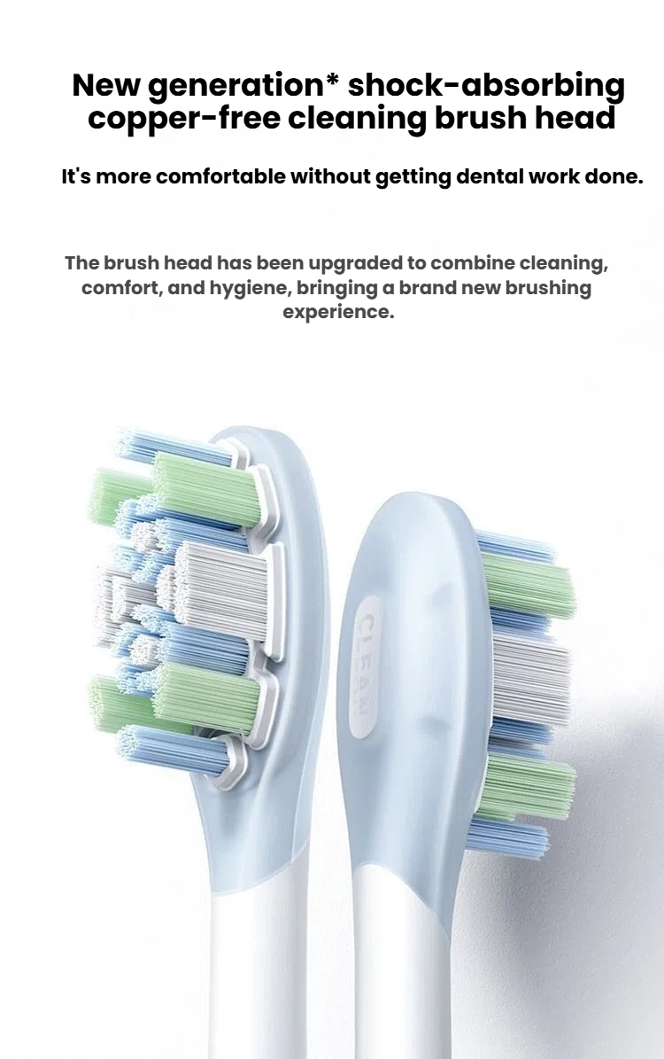 Xiaomi Oscillation Electric Toothbrush shock-absorbing brush head feature image