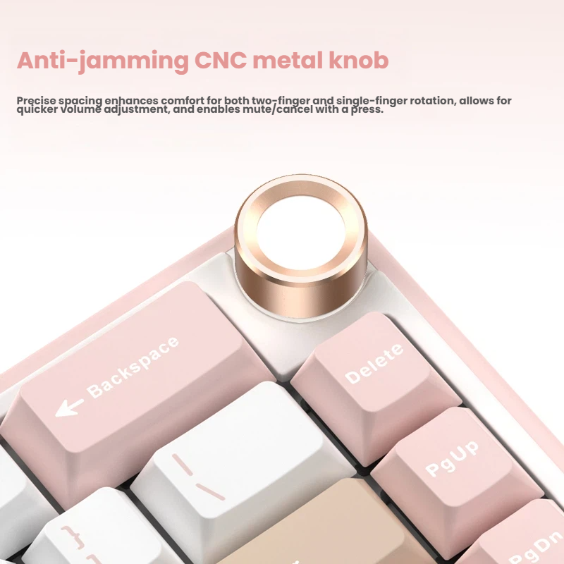 Royal Kludge R65 gasket mount PCB structure illustration