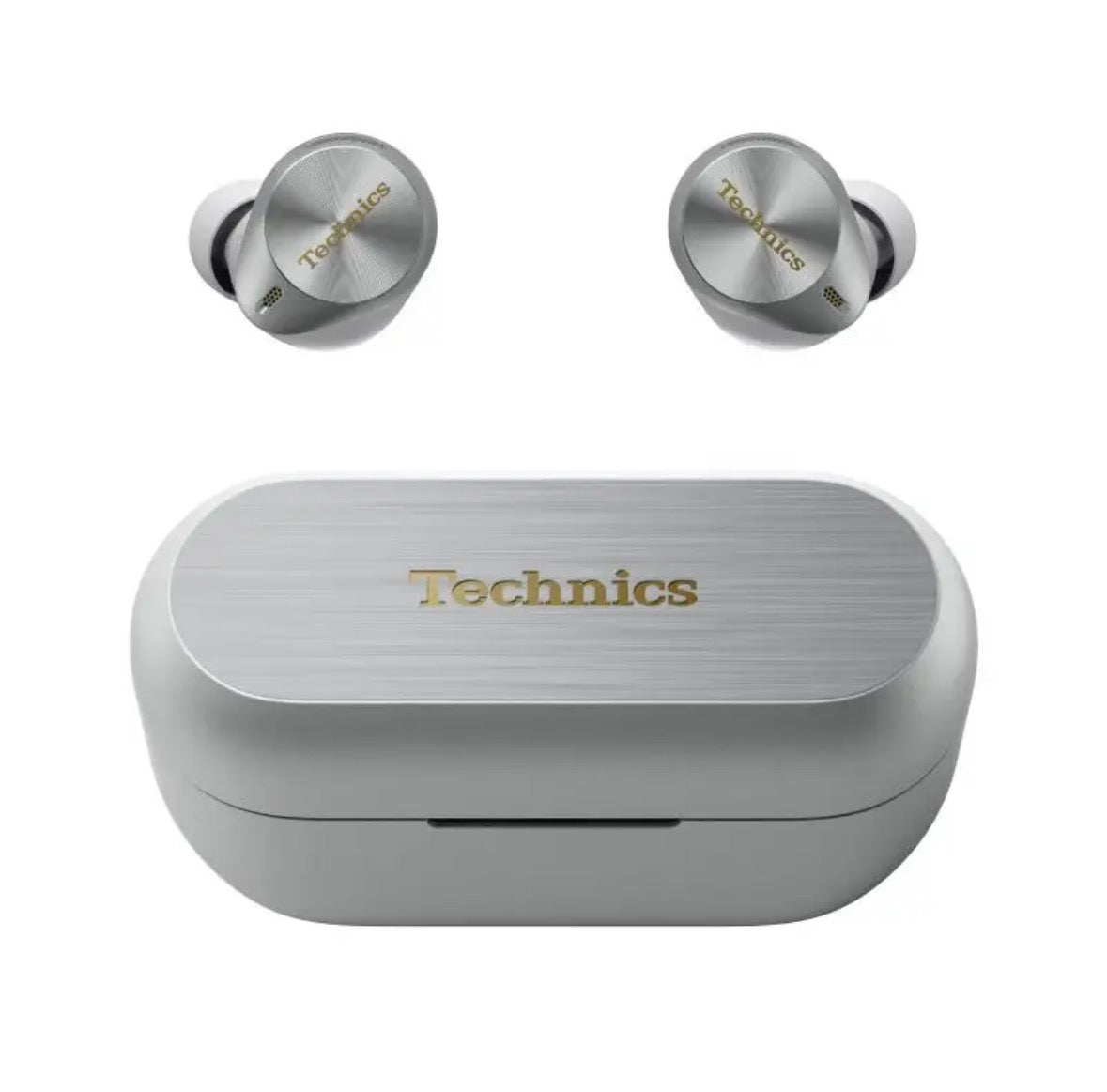 Technics AZ80 earbuds in silver colour variant