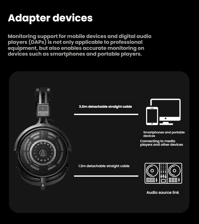 Audio-Technica ATH-R50x reference-grade mixing and mastering use case