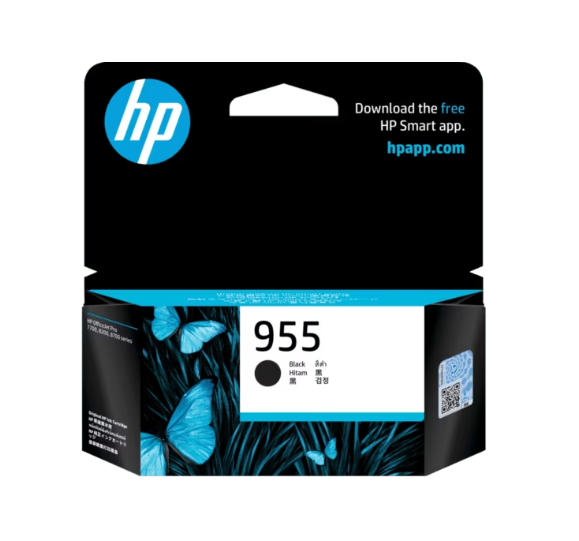 HP 955 Genuine Black Standard Inkjet Cartridge L0S60AA