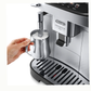 De'Longhi Magnifica Evo Fully Automatic Coffee Machine Silver Black angle image