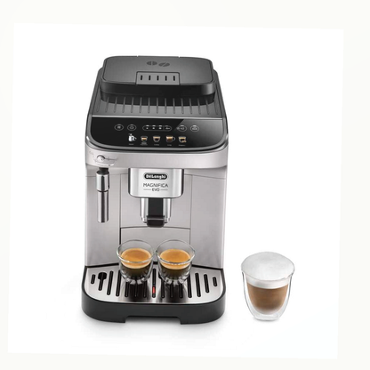 De'Longhi Magnifica Evo Fully Automatic Coffee Machine Silver Black product image