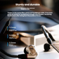 Sennheiser IE 900 Fidelity+ gold-plated MMCX connectors close-up
