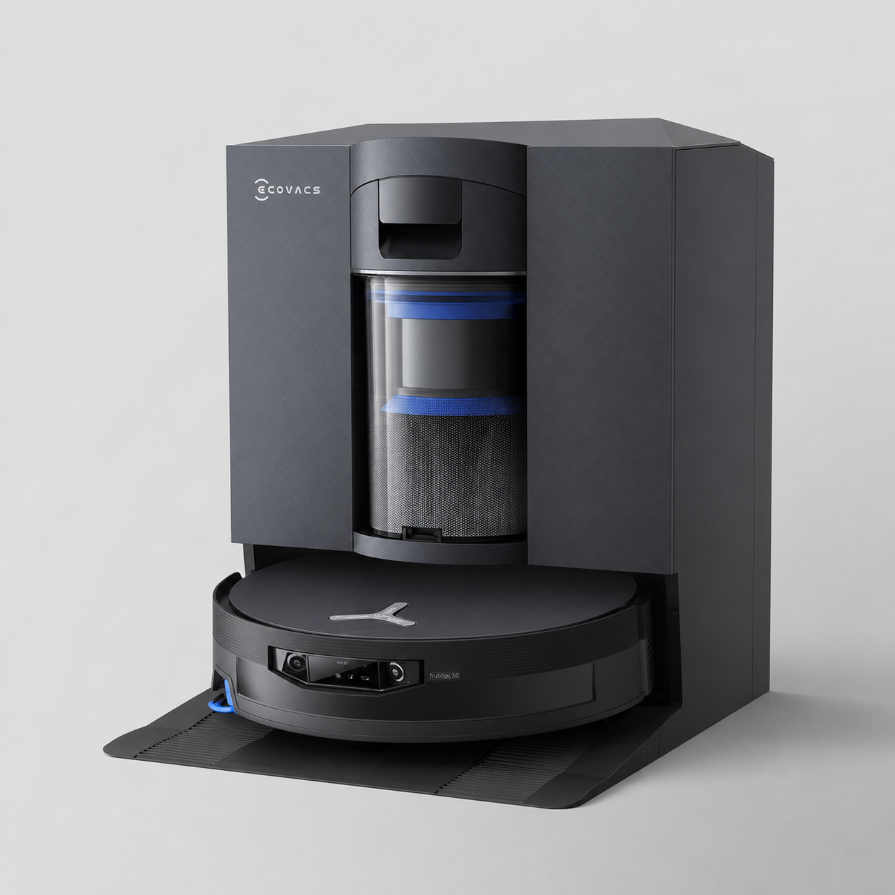 ECOVACS DEEBOT X12 OmniCyclone robot vacuum and bagless station
