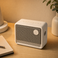 Edifier ES20 ivory Bluetooth speaker close-up detail