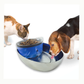Pioneer Pet Stainless Steel and Plastic Water Food Bowl Drinking Fountain 1.18L detail image