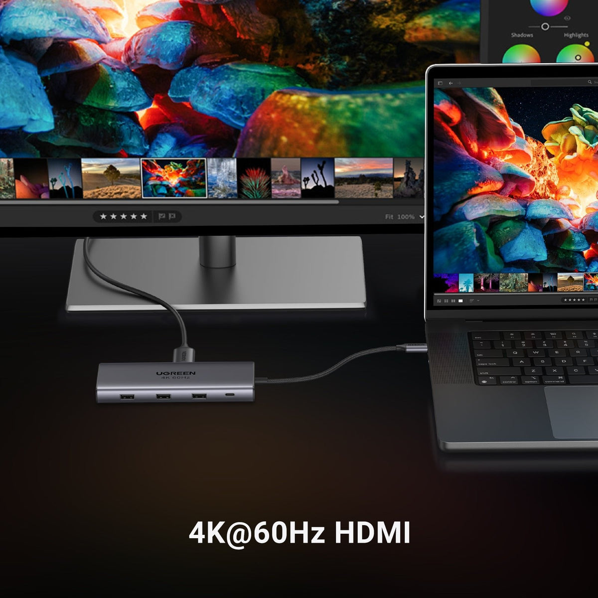 UGREEN Revodok Pro 15532 9-in-1 USB-C Hub product view 4